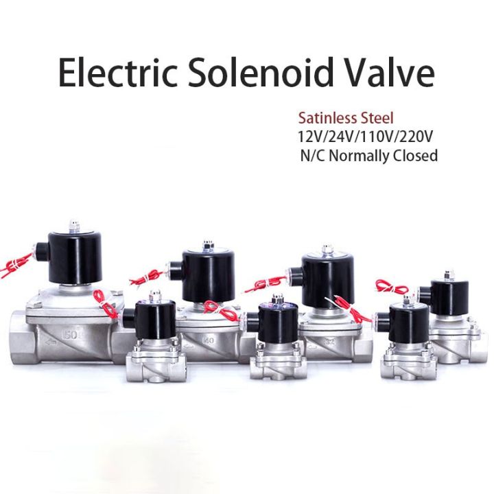 Stainless steel Electric Solenoid Valve 1/4