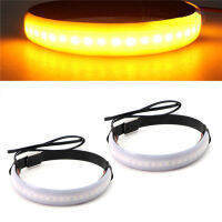 【ของแท้ 100% + COD 】 1 คู่ SMD LED Strip BIKE รถจักรยานยนต์รถยนต์ส้อมเลี้ยวไฟแสดงสถานะกะพริบ