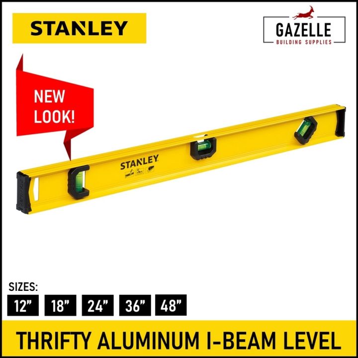 Stanley Level Bar Thrifty Aluminum IBeam Level / Torpedo