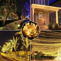 10M 100M LED String Light Wedding Decoration Fairy Garland Light Waterproof Outdoor Holiday Party Garden Home Christmas Light