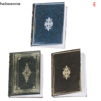 Hebeanna ของเล่น3ชิ้น/เซ็ต1:12บ้านตุ๊กตาหนังสือโมเดลของเล่นในฉาก