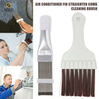 2pcs Air Conditioner Fin Straightener Comb Cleaning Brush Condenser Radiator Tool