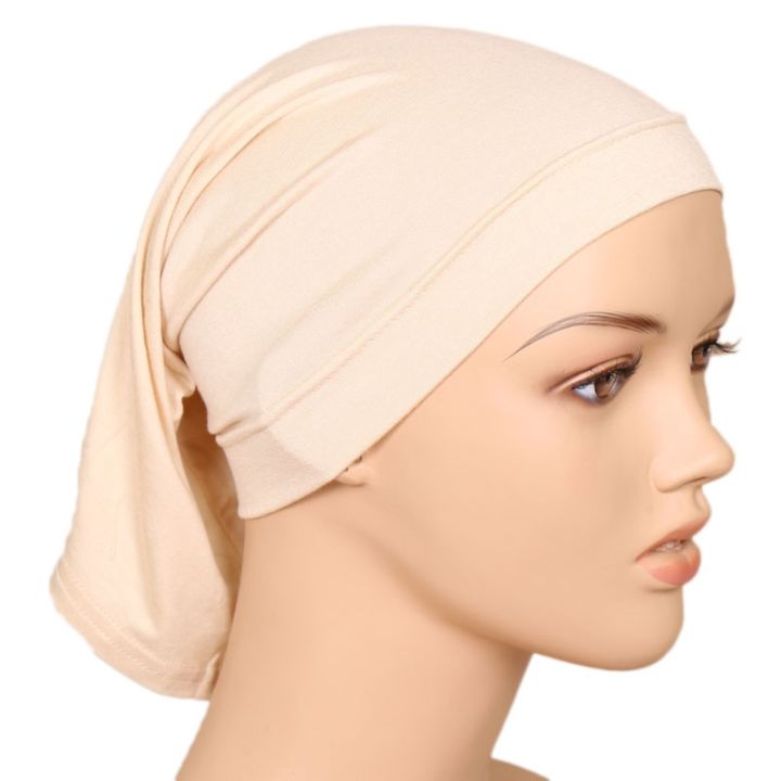 yf-cotton-modal-undercap-plain-soft-stretchy-under-cap-hijab-bonnet-muslim-women-full-cover-inner-hijabs-turban-underscarf