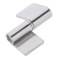 Heavy Duty Boat Weldable Gate Hinges Stainless Steel   2mm Leaf Thickness