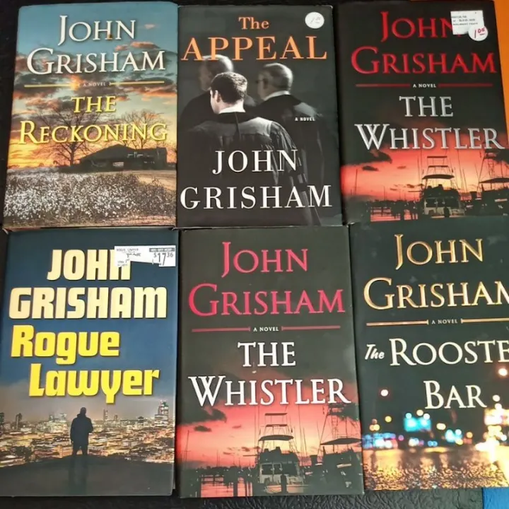 John Grisham books..... Lazada PH