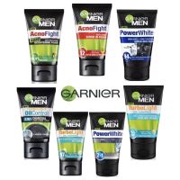 การ์นิเย่ เมน แอคโนไฟท์ โฟม 100 มล. GARNIER MEN ACNOFIGHT SCRUB FOAM 100 ml.(โฟมผู้ชาย, โฟมลดสิว, ล้างหน้าผู้ชาย)