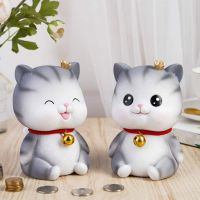 Cute Cat Decorative Saving Bank,Home Decoration Coin Bank Money Piggy Bank Help Form Right Money Habits