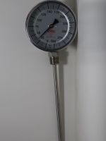 (UIM-Shop) Bi-Metal Thermometer Dial 5" , Range 0-150 C , 1/2" NPT , Model TBM52060222NB30