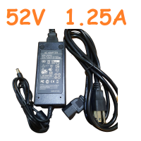 ADAPTER 52V/1.25A  65W สำหรับ POE Switch 4-5 ช่องหรืออุปกรณ์อื่นๆ ที่รองรับแรงดันไฟ 48V-56V  ส่ง Kerry