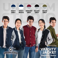 Polyester Fleece Varsity Jacket dbn