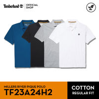 Timberland Mens Millers River Pique Polo เสื้อโปโล (TS23A24H2)