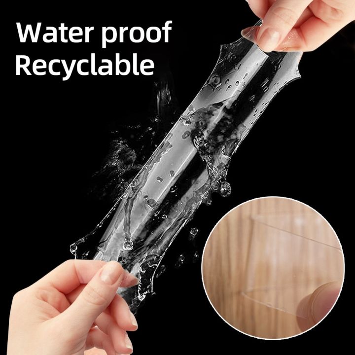 reusable-double-sided-pvc-transparent-wall-stickers-double-sided-tape-adhesive-non-trace-tape-waterproof-nano-tape-home-supply-adhesives-tape