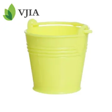 Small Plastic Bucket Mini Keg Barrel Potted Outdoor Garden