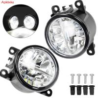 สำหรับ Suzuki XL7 Jimmy Celerio Ignis 2 SX4 Jimny Swift Grand Vitara Fog Light Assembly 12V 2x ไฟหน้าวันวิ่ง Blinker