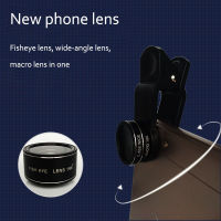 3in1 Fisheye ศัพท์เลนส์0.63X มุมกว้างซูม198 ° ปลาตา15X เลนส์มาโครชุดกล้องที่มีเลนส์บนศัพท์สำหรับมาร์ทโฟน