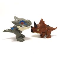 【CC】 Jurassic Figures Mossaurus Pteranodon Dinosaurs Fidget Biting Hand Tricky Child Xmas