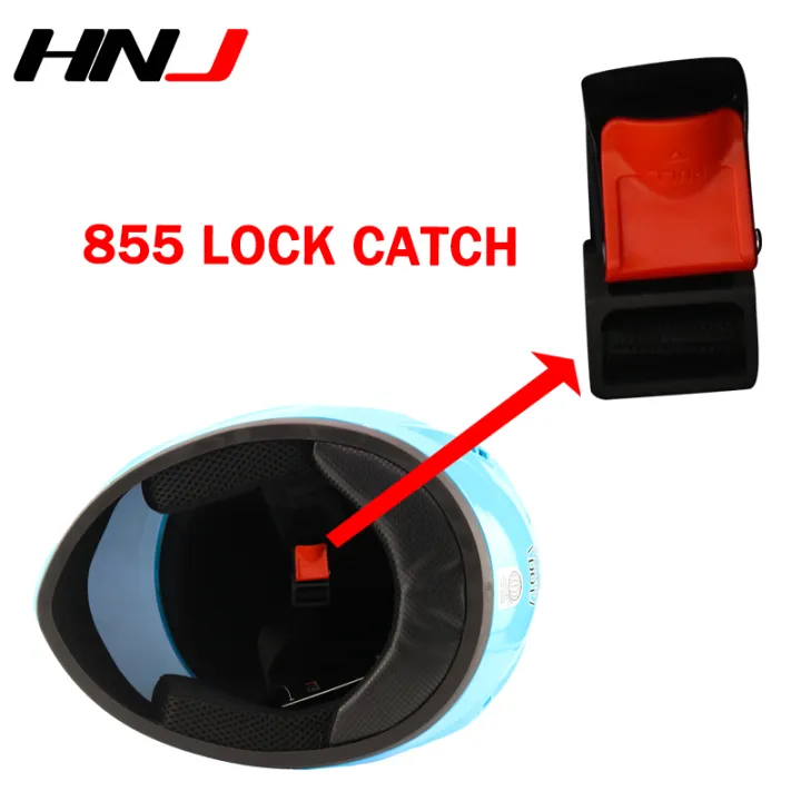 HNJ 855 Motorcycle fullface helmet and lock catch Lazada PH