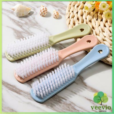 Veevio แปรงขัดรองเท้า แปรงพลาสติกอเนกประสงค์ แปรงทำความสะอาด คละสี แปรงทำความสะอาด Small Brush มีสินค้าพร้อมส่ง