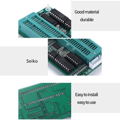 PIC K150 USB Automatic Develop Microcontroller Programmer ICSP ดาวน์โหลดสายเคเบิล