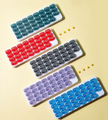 【LZ】 31 Grids Pill Box Case Container Organizer Travel Pill Case Storage Box One Month Pill Medicine Dispenser Tablet