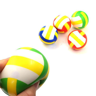 💖【Lowest price】MH Odidi 1PC Stress Relief Vent Ball Mini Volleyball Squeeze Foam Ball Kids Outdoor Toy