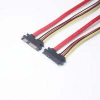 SATA Extender Cable 22Pin Male to Female 7+15 Pin Serial ATA SATA Data Power Combo Extension Cables Cord 30CM