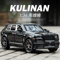 1:36 Rolls Royce Cullinan High Simulation Diecast Metal Alloy Model Car Sound Light Pull Back Collection Kids Toy Gifts A589