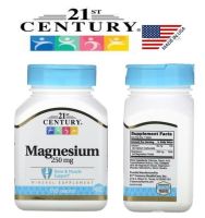 21st Century, Magnesium, 250 mg, 110 Tablets