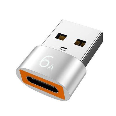 6A USB C ตัวเมียเพื่อ USB ตัวผู้ขั้วต่อ OTG อะแดปเตอร์ OTG Type C ถึง USB 3.0เสริมเครื่องแปลงเสียงถ่ายโอนข้อมูลชาร์จ