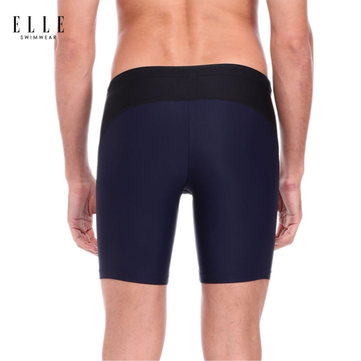 elle-swimwear-กางเกงว่ายน้ำผู้ชายขาเข่า-l2j1bsm10701nv