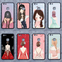 เคส Vivo V7 plus ลายผู้หญิง ขอบนิ่มหลังแข็ง เคสมือถือ Case เคส TPU