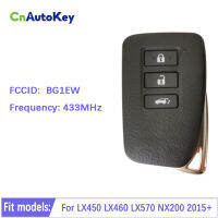 CN052043 Aftermarket 3 Button For LX450 LX460 LX570 NX200 2015+ Smart Key BG1EW P1 A8 DST-AES 89904-78591 Keyless Go 433mhz