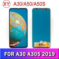 สำหรับ Samsungฆ่าเชื้อ A50 A505F ประกอบจอ2019 /Ds A505F หน้าจอโทรศัพท์มือถือ A50S หน้าจอสัมผัสหน้าจอสัมผัส OLED เครื่องอ่านพิกัดหน้าจอสัมผัส