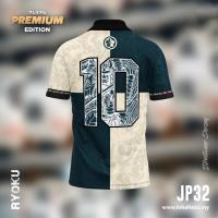 2023 Lokalteez by Teamwear JP32 Japanese PREMIUM RYOKU Jersey Retro Collar Jersi Retro Design Streetwear Cutting