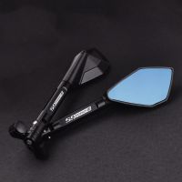 CNC Aluminum Motorcycle Side Mirrors Motorbike Bluish Reverse Mirrors For BMW R1200GS R 1200GS R 1200 GS 2014-2021 2015 2016