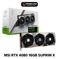 (12.12) MSI RTX 4080 16GB SUPRIM X GDDR6X 256-bit การ์อจอ GeForce VGA RTX 4000 Series สินค้าใหม่มือ 1 ประกันศูนย์ไทย 3 ปี