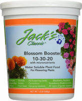 JR Peters J R Peters Inc 51024 Jacks Classic No.1.5 10-30-20 Blossom Booster Fertilizer 1 1.5 Pounds