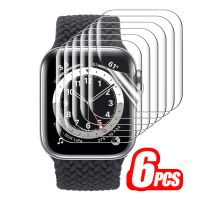 Soft Hydrogel Film For Apple Watch Series 7 45 mm Ultra-Thin Screen Protectors Cover For Apple Watch7 41mm 45mm i Watch 7 Pipe Fittings  Accessories