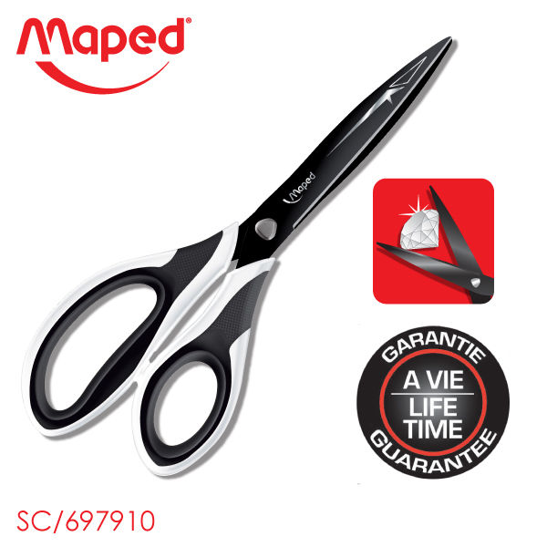 Maped (มาเพ็ด)กรรไกร DIAMOND 8" ขนาด 8 นิ้ว รหัส SC/697910