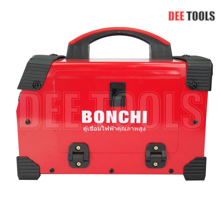 bonchi-ตู้เชื่อมไฟ้ฟ้า-เครื่องเชื่อมไฟฟ้า-mig-mma-650-สีแดง-รุ่นไม่ใช้แก๊ส-2-ระบบ-ใช้ได้ทั้งไฟฟ้าและมิก-มาพร้อมลวดฟลักซ์คอร์และอุปกรณ์ครบชุด