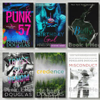 หนังสือโดย Penelope Douglas - Punk 57 - Credence - Birthday Girl - Fall Away Series - Tryst Six Venom - Misconduct