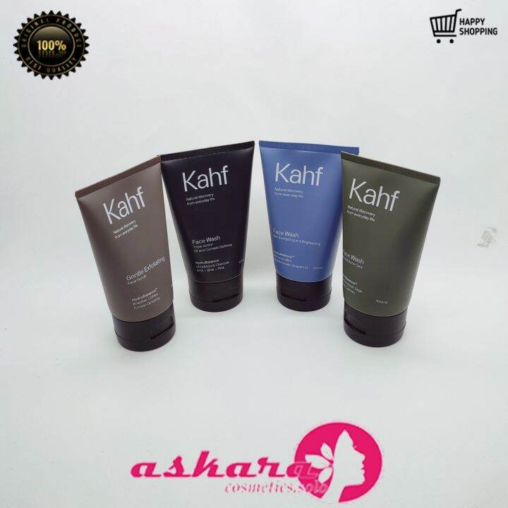 ¤ Kahf Men Face Wash 100ml /Kahf Sabun Cuci Muka / Kahf Face Scrub