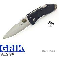 มีด Cold Steel ของแท้ รุ่น Grik มีดปลายแหลมแบบหอกที่ปรับปรุงใหม่ เหล็ก AUS 8A ขนาดกระทัดรัดน้ำหนัดเบา