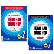 Combo Tiếng Hàn Tổng Hợp Dành Cho Người Việt Nam - Sơ Cấp 1  SBT + GTR