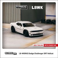 Tarmac Work 1/64 LB-WORKS Dodge Challenger SRT Hellcat White Lamley Special Edition