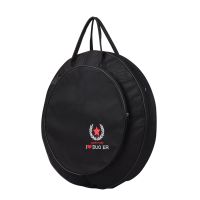 Cymbal Gig Bag Black Backpack with Double Pockets Shoulder Strap 10mm Anti-Collision Interlayer Durable Bags