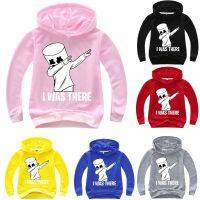 COD lianshai Marshmello ฉันมีเด็กเด็กเสื้อแจ๊กเก็ตคลุมด้วยผ้า Hoodies สบาย ๆ สีดำสีฟ้า