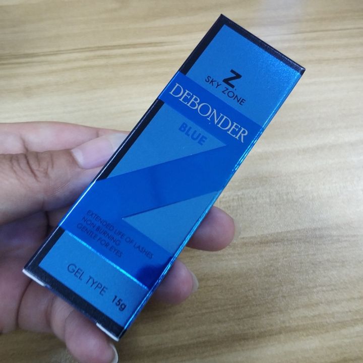 free-shipping-original-korea-sky-zone-debonder-fast-sensitive-eyelash-extensions-sky-glue-gel-remover-blue-15g-no-burning-lashes