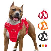 Truelove Pet Dog Harness Breathable Mesh Padded Outdoor Sport No Pull Vest Adjustable Harness For Medium Large Dog Accessories Collars