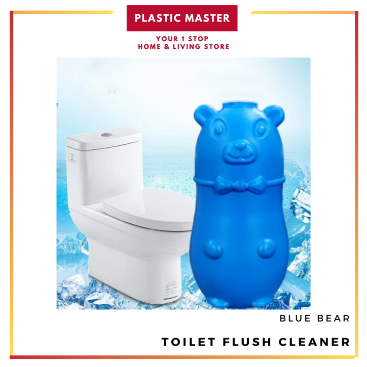 Blue Bear Toilet Cleaner Flush Cleaner Aromatic Smell Toilet Cleaning